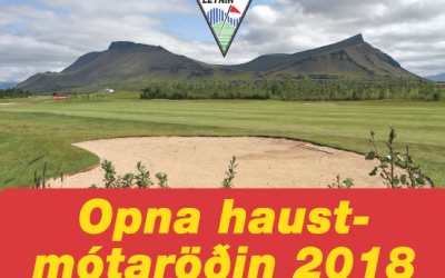 Haustmótaröð 2018 – skráning á golf.is