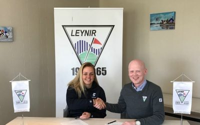 Golfklúbburinn Leynir gerir afrekssamning við Valdísi Þóru