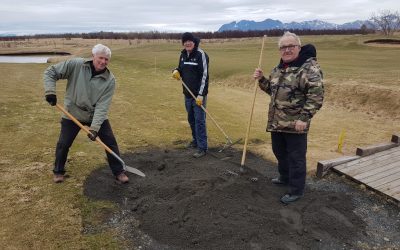 Vel heppnaður vinnudagur 14.apríl