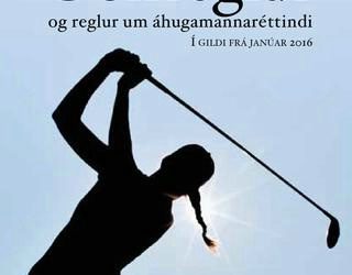 Golfreglu- og fræðslukvöld 22. maí 2018