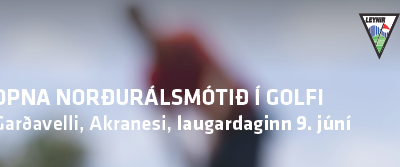 Opnu Norðuráls mótin laugardaginn 9.júní