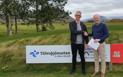 Tölvuþjónustan gerir samstarfssamning við Golfklúbbinn Leynir